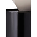  Meridian Damon White Iron End Table IMAGE 5
