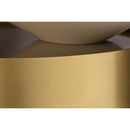  Meridian Damon White Iron Coffee Table IMAGE 5