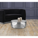 Meridian Jazzy Silver Stainless Steel Coffee Table IMAGE 2
