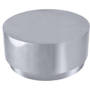  Meridian Jazzy Silver Stainless Steel Coffee Table IMAGE 3