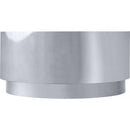  Meridian Jazzy Silver Stainless Steel Coffee Table IMAGE 4