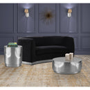  Meridian Jazzy Silver Stainless Steel Coffee Table IMAGE 8