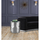  Meridian Jazzy Silver Stainless Steel End / Side Table IMAGE 2