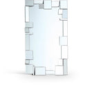  Meridian Jade Mirrored Mirrored Frame Mirror IMAGE 1