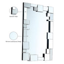  Meridian Jade Mirrored Mirrored Frame Mirror IMAGE 4