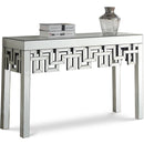  Meridian Aria Mirrored Mirrored Console Table IMAGE 1