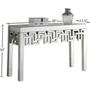  Meridian Aria Mirrored Mirrored Console Table IMAGE 3