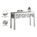  Meridian Aria Mirrored Mirrored Console Table IMAGE 4