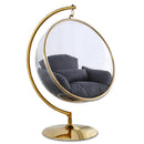 Manufacturer Color_Grey -- Meridian Luna Suspended Acrylic Accent Chair IMAGE 1