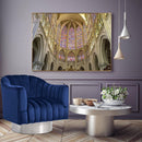  Manufacturer Color_Navy -- Farrah Navy Velvet Upholstered Swivel Accent Chair IMAGE 2