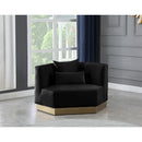  Manufacturer Color_Black -- Meridian Marquis Stationary Fabric Chair IMAGE 2