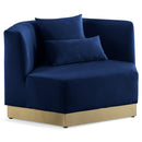  Manufacturer Color_Navy -- Marquis Navy Velvet Upholstered Chair IMAGE 1