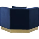  Manufacturer Color_Navy -- Marquis Navy Velvet Upholstered Chair IMAGE 3