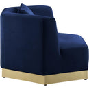  Manufacturer Color_Navy -- Marquis Navy Velvet Upholstered Chair IMAGE 4