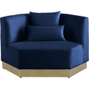  Manufacturer Color_Navy -- Marquis Navy Velvet Upholstered Chair IMAGE 5