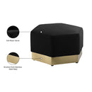  Manufacturer Color_Black -- Meridian Marquis Fabric Ottoman IMAGE 10