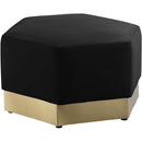  Manufacturer Color_Black -- Meridian Marquis Fabric Ottoman IMAGE 1
