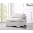  Manufacturer Color_Cream -- Meridian Serene Stationary Fabric Chair IMAGE 2