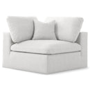  Manufacturer Color_Cream -- Meridian Serene Stationary Fabric Chair IMAGE 1