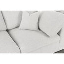  Manufacturer Color_Cream -- Meridian Serene Stationary Fabric Sofa IMAGE 6