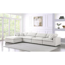  Manufacturer Color_Cream -- Meridian Serene Fabric 5 pc Sectional IMAGE 3