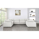  Manufacturer Color_Cream -- Meridian Serene Fabric 8 pc Sectional IMAGE 3