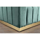  Manufacturer Color_Mint -- Marlon Mint Velvet Upholstered Chair IMAGE 6