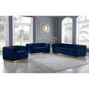  Manufacturer Color_Navy -- Marlon Navy Velvet Upholstered Chair IMAGE 7