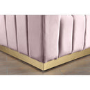  Manufacturer Color_Pink -- Marlon Pink Velvet Upholstered Chair IMAGE 6