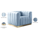  Manufacturer Color_Sky Blue -- Marlon Sky Blue Velvet Upholstered Chair IMAGE 9