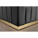  Manufacturer Color_Grey -- Marlon 62.5" Grey Velvet Upholstered Loveseat IMAGE 6
