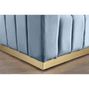  Manufacturer Color_Sky Blue -- Marlon 62.5" Sky Blue Velvet Upholstered Loveseat IMAGE 6