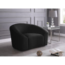  Manufacturer Color_Black -- Meridian Riley Stationary Fabric Chair IMAGE 2