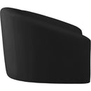  Manufacturer Color_Black -- Meridian Riley Stationary Fabric Chair IMAGE 4
