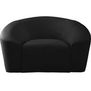  Manufacturer Color_Black -- Meridian Riley Stationary Fabric Chair IMAGE 5