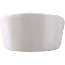  Manufacturer Color_Cream -- Riley Cream Velvet Upholstered Chair IMAGE 3