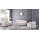  Manufacturer Color_Cream -- Riley Cream Velvet Upholstered Chair IMAGE 7