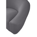  Manufacturer Color_Grey -- Riley Grey Velvet Upholstered Chair IMAGE 6