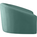 Manufacturer Color_Mint -- Riley Mint Velvet Upholstered Chair IMAGE 4