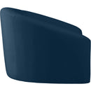  Manufacturer Color_Navy -- Riley Navy Velvet Upholstered Chair IMAGE 4