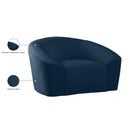  Manufacturer Color_Navy -- Riley Navy Velvet Upholstered Chair IMAGE 9