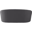  Manufacturer Color_Grey -- Riley 71" Grey Velvet Upholstered Loveseat IMAGE 3