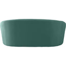  Manufacturer Color_Mint -- Riley 71" Mint Velvet Upholstered Loveseat IMAGE 3