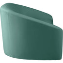  Manufacturer Color_Mint -- Riley 71" Mint Velvet Upholstered Loveseat IMAGE 4