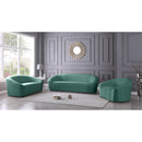  Manufacturer Color_Mint -- Riley 71" Mint Velvet Upholstered Loveseat IMAGE 7