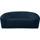  Manufacturer Color_Navy -- Riley 71" Navy Velvet Upholstered Loveseat IMAGE 5