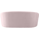  Manufacturer Color_Pink -- Riley 71" Pink Velvet Upholstered Loveseat IMAGE 3