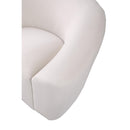  Manufacturer Color_Cream -- Riley 91" Cream Velvet Upholstered Sofa IMAGE 6