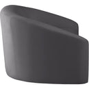  Manufacturer Color_Grey -- Riley 91" Grey Velvet Upholstered Sofa IMAGE 4