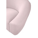  Manufacturer Color_Pink -- Riley 91" Pink Velvet Upholstered Sofa IMAGE 6
